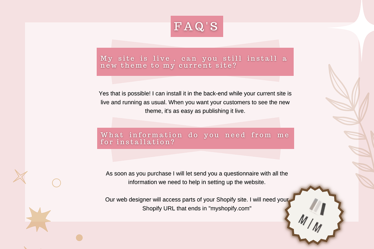 Shopify full site setup -24 hours, a Shopify Template by Millennials Marketing (Photo 4 of 5)