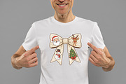 Christmas Coquette Bow PNG, an Illustration by Daily.Designs (Thumbnail 2 of 5)