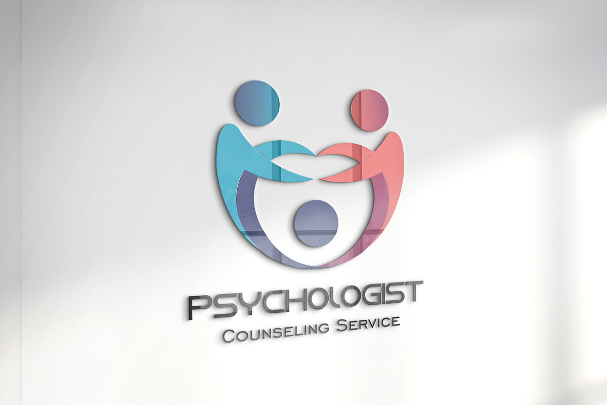 Colorful Psychology Logo Template preview 2