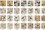 195 Vintage Collage Pages, an Illustration by HubbaDigitals (Thumbnail 2 of 6)