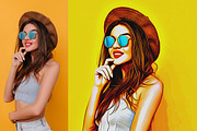 Turn Photos into a Cartoon, an Action Add-On by Photoshop Action (Thumbnail 7 of 7)