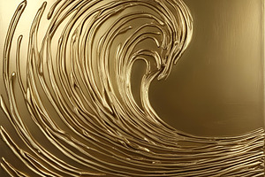 Liquid gold abstract stock image, a Background Photo by ComfortQ