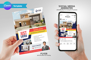 Just Listed Marketing Canva