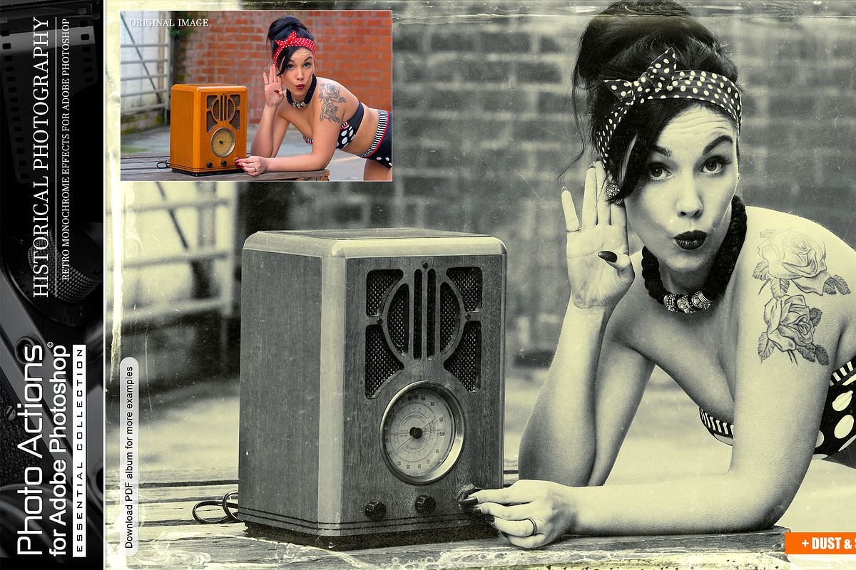 Actions for Photoshop / Vintage Film, an Action Add-On by Miracle_Design (Photo 37 of 43)