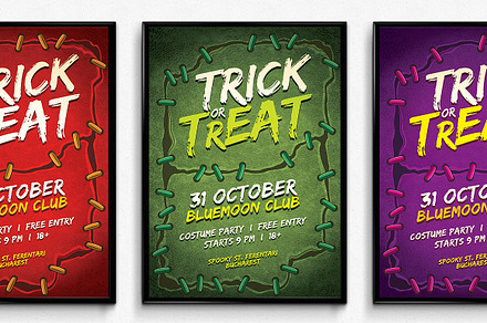 Stitches Halloween Poster