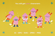 Sparkle & shine. Firework character., a Decorative Illustration by My.Ordinarty (Thumbnail 6 of 8)