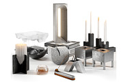 Decorative table set 1, an Object 3D Model by Archidizer (Thumbnail 5 of 6)