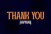 Rapikan - Display Font, a Handwritten Font by Ekahermawan (Thumbnail 12 of 12)