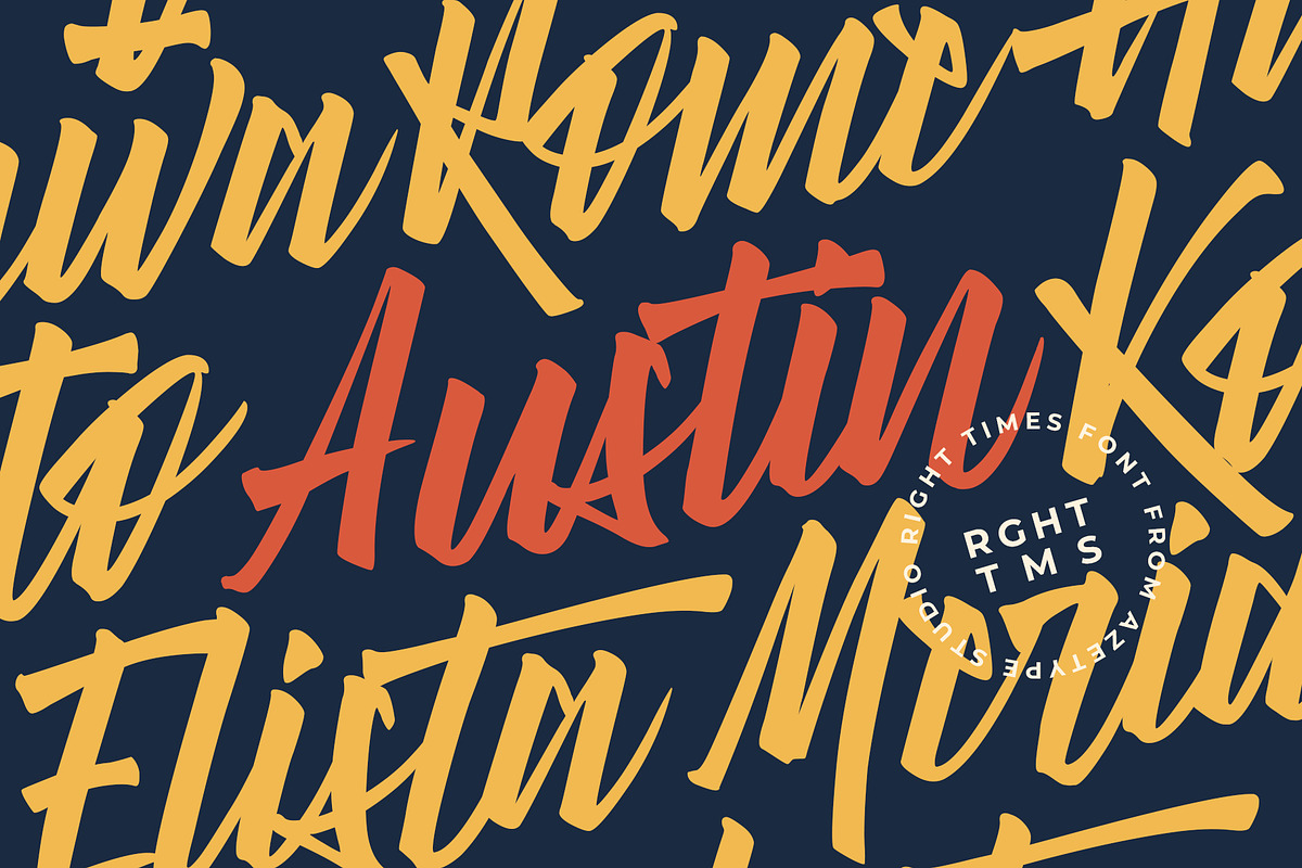 Right Times Font, a Blackletter Font by azetypestudios.com (Photo 1 of 15)