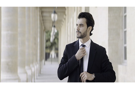 Young confident businessman in a, a Person Photo by Media Whale Stock