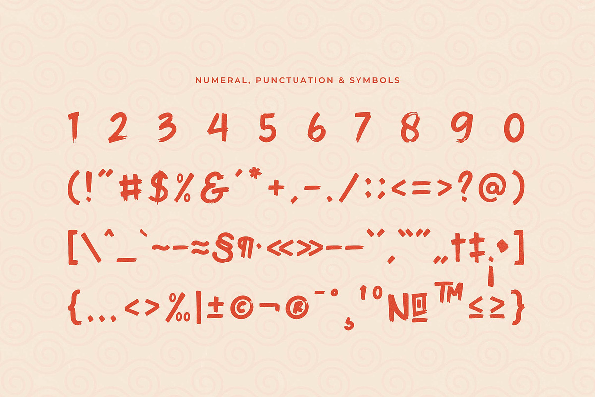 Juzho Kaizen | Japanese Brush Font, a Handwritten Font by Denustudios (Photo 11 of 14)