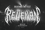 Agonaze | Black Metal Font, a Blackletter Font by Denustudios (Thumbnail 5 of 12)