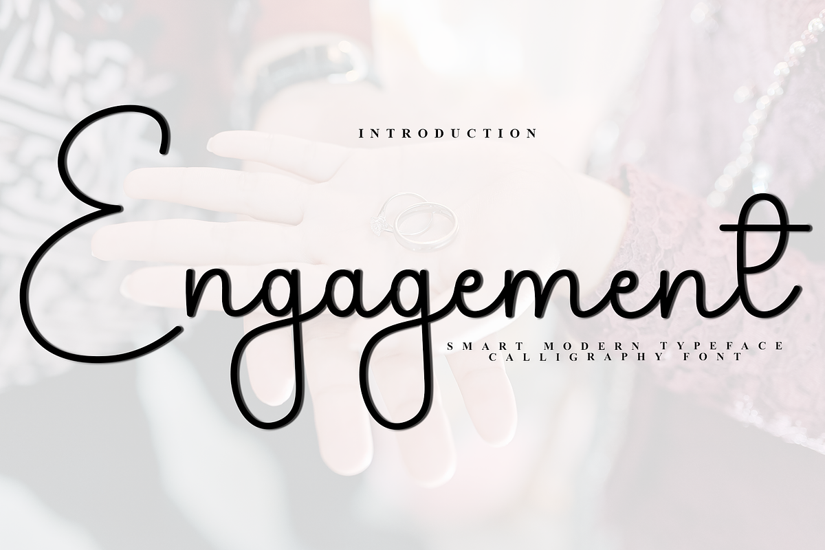 Engagement, a Handwritten Font by FreshTypeINK (Photo 1 of 8)