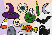 15 Halloween Illustrations - 2025, a Pattern Graphic by Kink Ink Designs (Thumbnail 6 of 17)