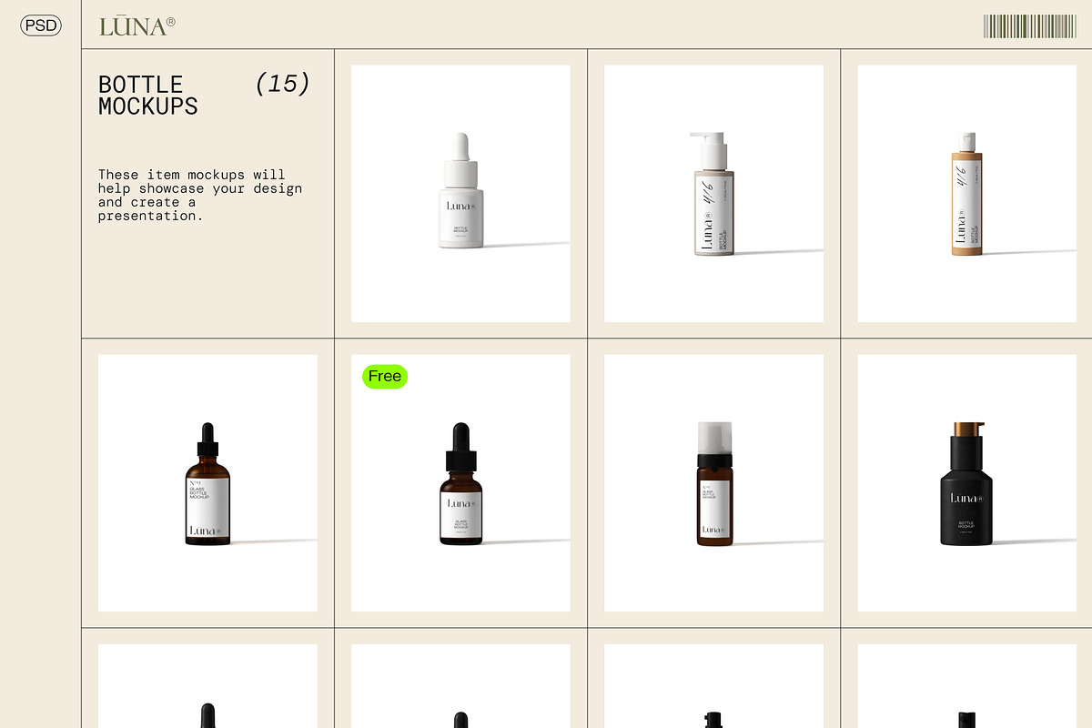 (114) Cosmetics mockups - part 1, a Packaging Mockup by Creatoom (Photo 10 of 16)