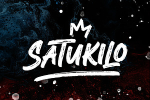 SatuKilo Brush Font, a Handwritten Font by themewarrior