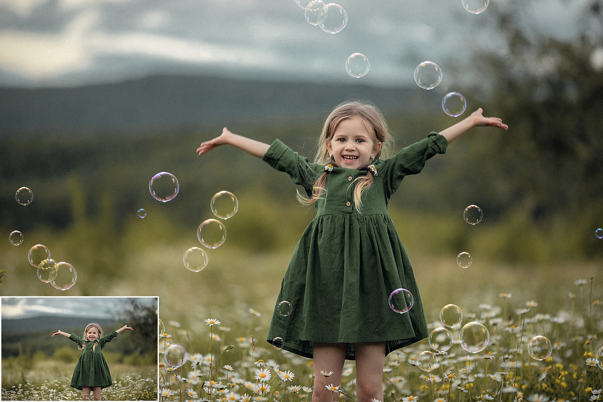Bubbles Photoshop Overlays, an Object Graphic by HappyNews (Photo 6 of 6)