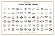 1200 Vintage Badge & Objects, a Branding & Logo Template by Toonsteb (Thumbnail 6 of 20)
