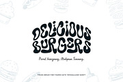 Frogs Dream - Bubble Font, a Font by Wacaksara Co. (Thumbnail 4 of 12)