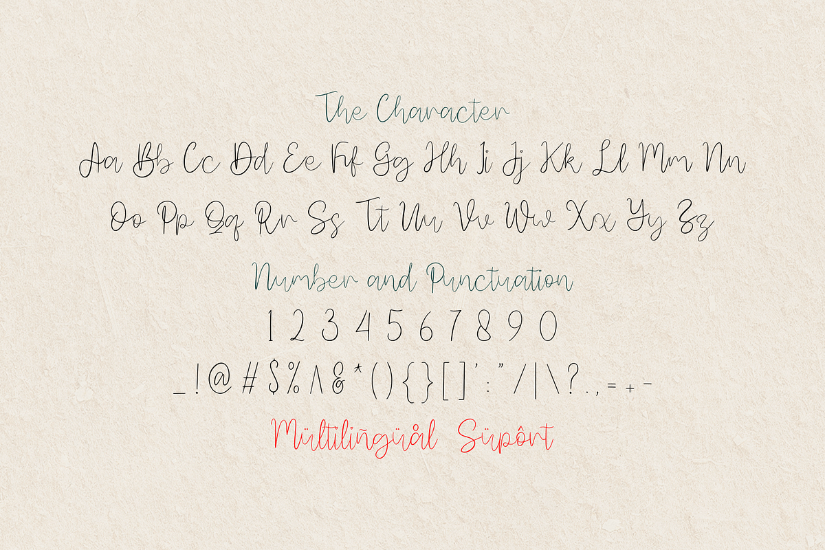 Calinea, a Script Font by Forberas Club (Photo 6 of 7)