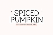 Spiced Pumpkin | Handwritten Font, a Handwritten Font by KA Designs (Thumbnail 1 of 9)