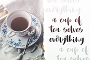 Whitbury, a modern calligraphy font, a Script Font by Rachel White Art (Thumbnail 12 of 12)