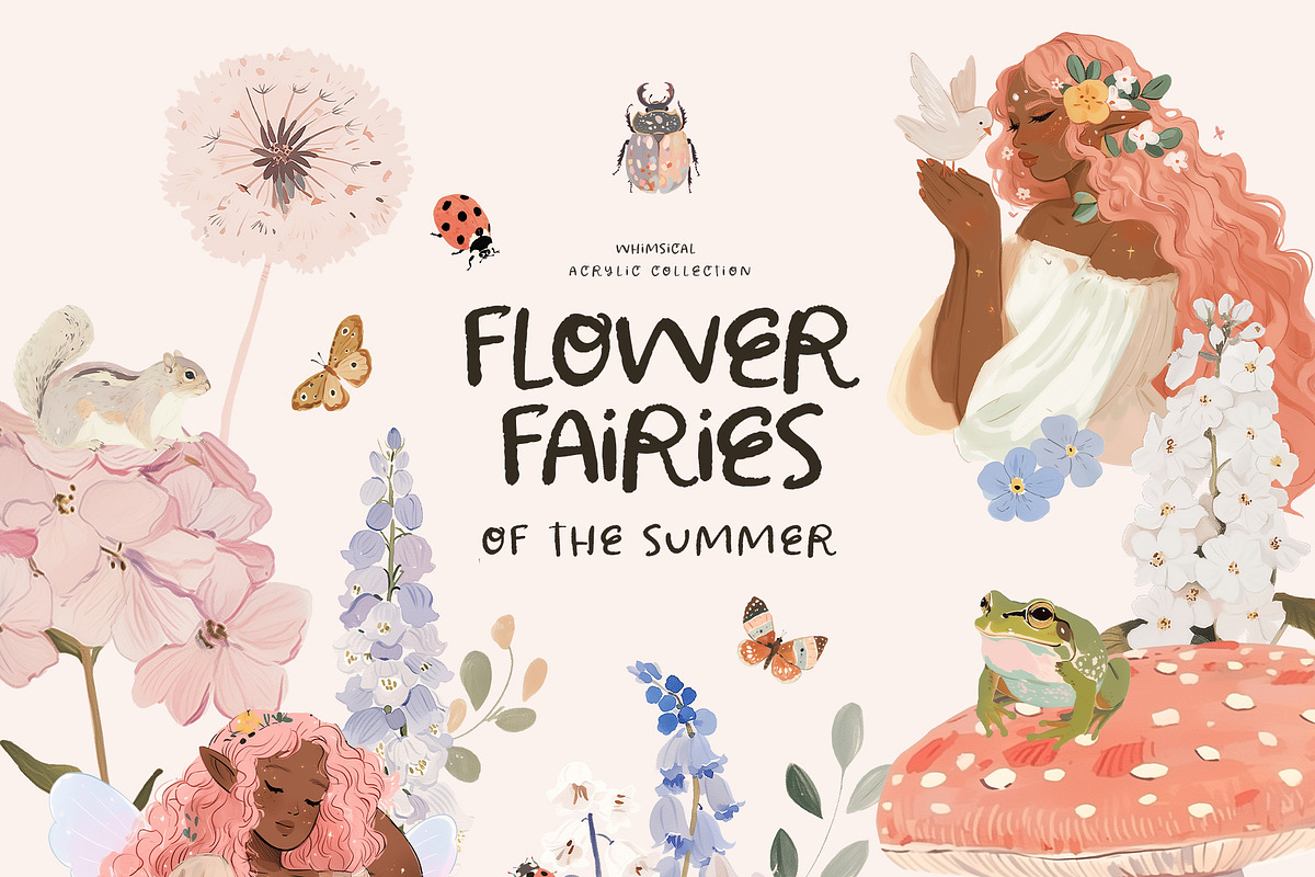 Fairies Of The Magic Forest, a Decorative Illustration by Muse Artist (Photo 12 of 15)