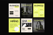 Business Instagram Set, a Social Media Template by graphicook (Thumbnail 2 of 3)