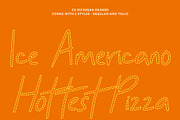 CS Michigan Dashed, a Handwritten Font by Craft Supply Co. (Thumbnail 3 of 8)