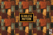 Rust Metal Patchwork Patterns, a Pattern Graphic by Creative Store (Thumbnail 4 of 5)