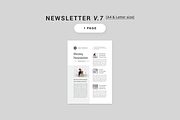 Newsletter Bundle | MS Word & Indd, a Magazine Template by Leaflove (Thumbnail 8 of 10)