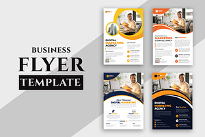 Digital Marketing Agency Flyer, a Flyer Template by nandinigraphics