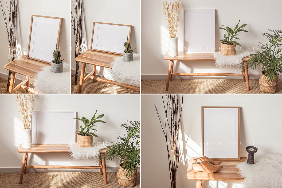 Jungle Frame Mockup Bundle, a Household Mockup by Salt Color Studio (Photo 10 of 16)