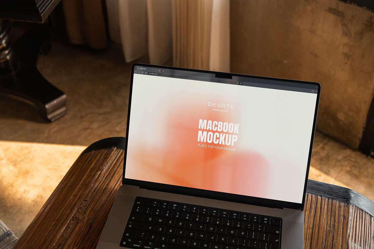 MacBook Mockups Vacation Mood, a Mac Mockup by Dikarte.Store (Photo 4 of 11)