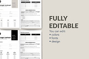 Beige Social Media Contract Template, a Presentation Template by InkBlue Templates (Thumbnail 3 of 6)