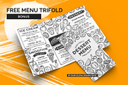 FREE! Trifold + Dessert Menu, a Brochure Template by BarcelonaShop (Thumbnail 3 of 3)