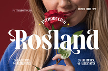 Rosland - Elegant Display Serif