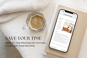 Cookbook Recipe Book Template, a Magazine Template by ShopRShop (Thumbnail 6 of 9)