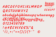 Folkies Vantage| Vintage Font Duo, a Sans Serif Font by Jolicia Type (Thumbnail 7 of 12)