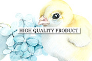 Watercolor Easter, an Animal Illustration by Budogoshch (Thumbnail 4 of 5)