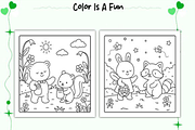 Secret Forest Coloring Pages Vol. 2, a Decorative Illustration by Design Station (Thumbnail 3 of 4)