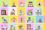 Book and Library Icons, a Duotone Icon by Prosymbols (Thumbnail 5 of 11)