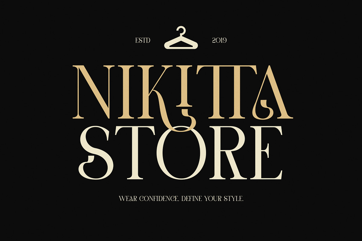The Goera Elegant Serif Font, a Serif Font by Graphicxell (Photo 2 of 8)