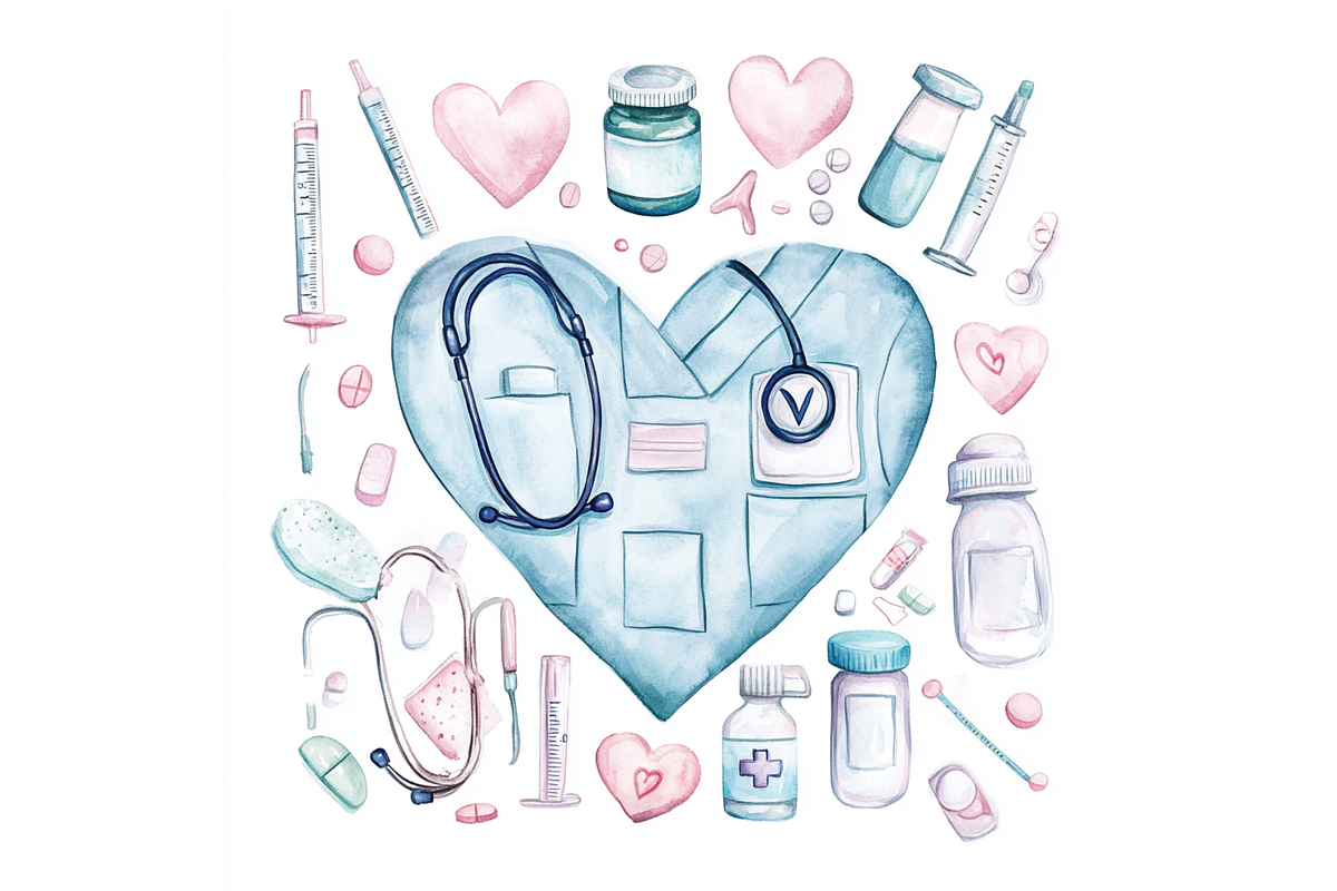 Prompt Pink Medical Clipart, an Animal Illustration by Creative design (Photo 3 of 7)