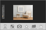 Nursery Wall Frame Mockup, a Product Mockup by Bruno's Shop (Thumbnail 2 of 3)