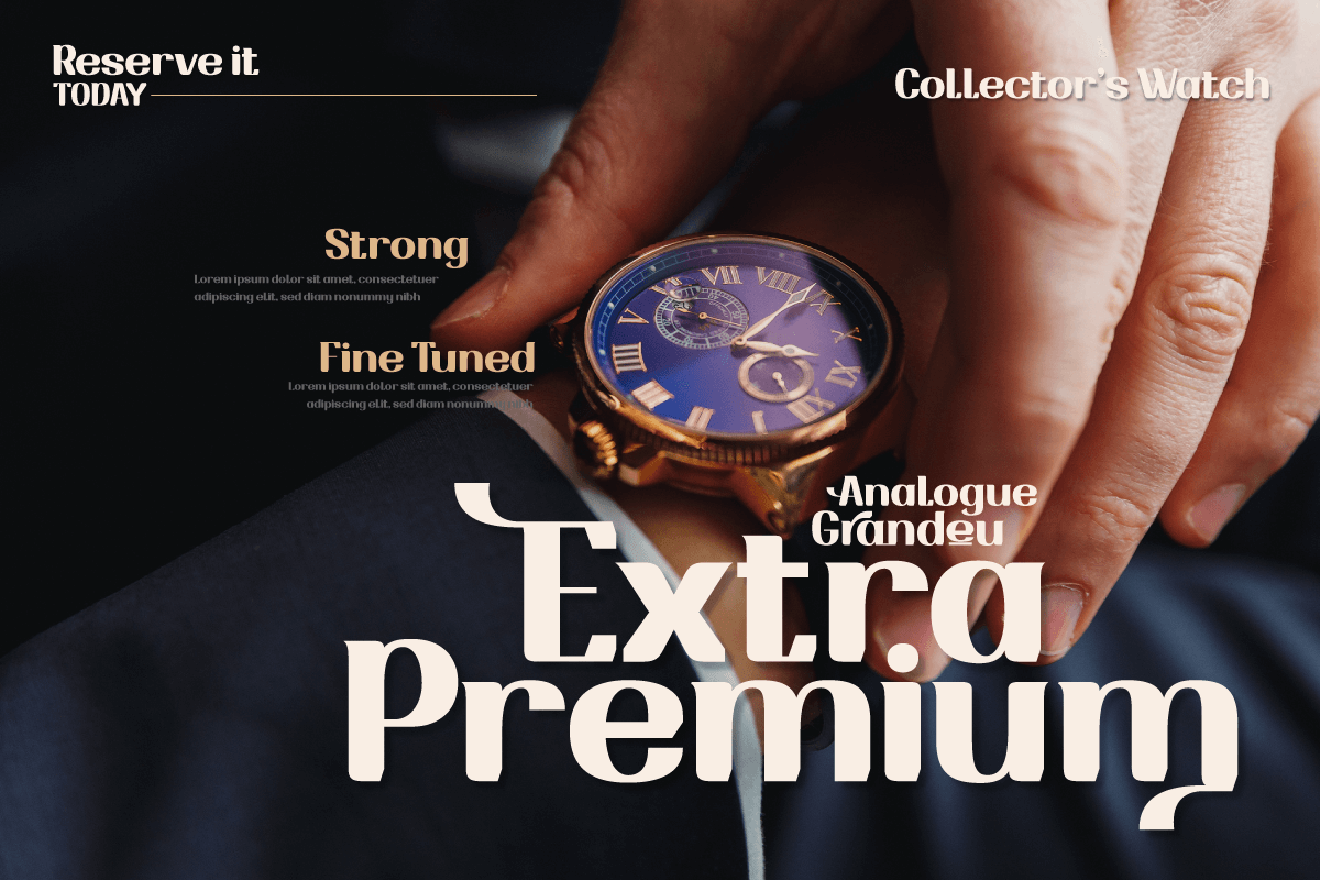 Drafbink | Serif Classic Modernism, a Serif Font by twinstd (Photo 9 of 13)