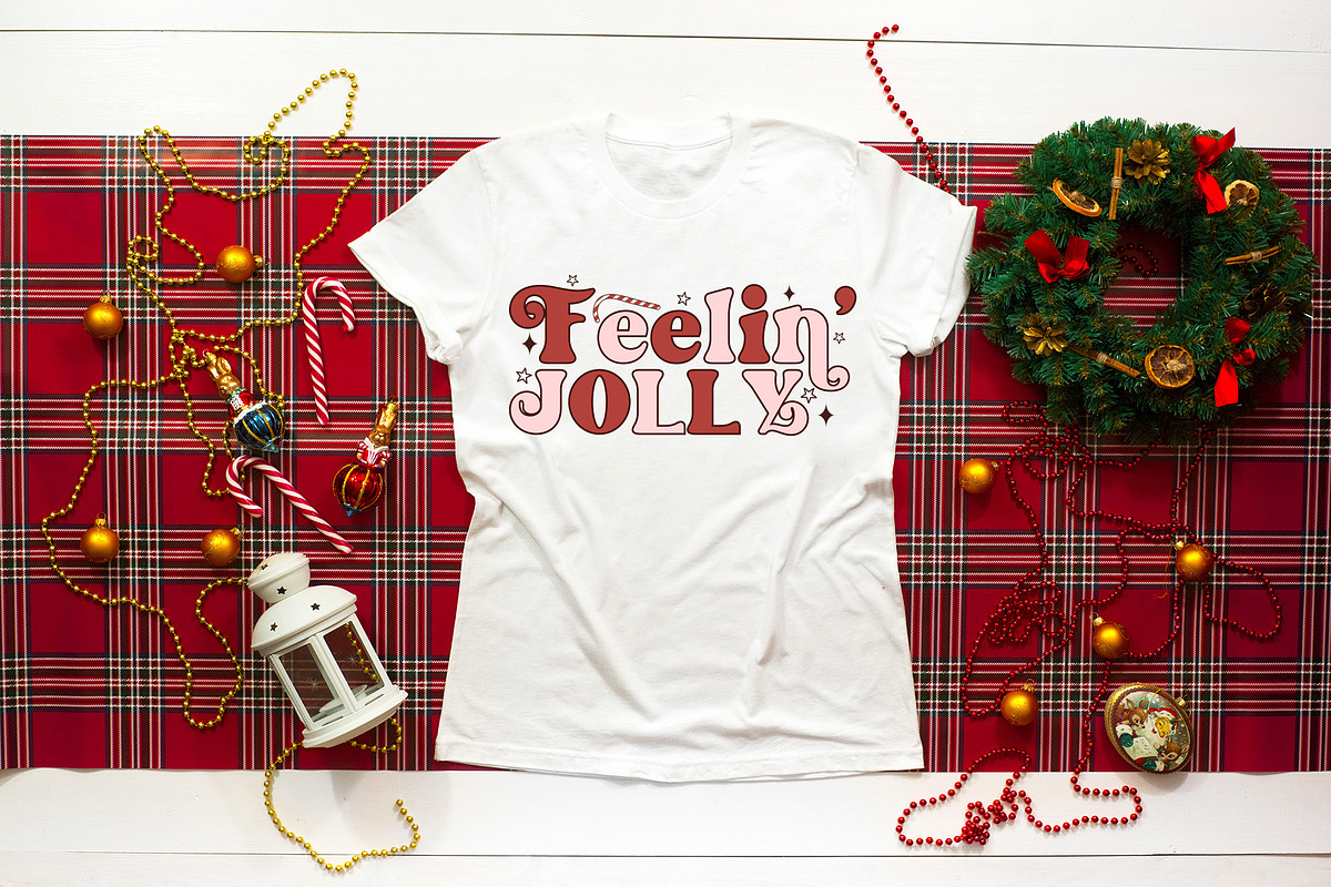 Retro Christmas SVG Bundle, a Graphic by CraftlabSVG (Photo 5 of 15)