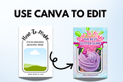 Tutorial Pinterest Pin Templates, a Social Media Template by MEDIA MINIMALIST (Thumbnail 5 of 7)