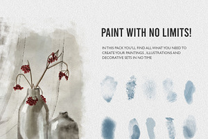 Real Watercolor Photoshop Brushes