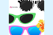 50 Sunglasses clipart, an Object Graphic by PolpoDesign (Thumbnail 2 of 3)